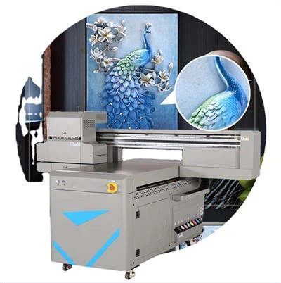 UV 평판 7590 Ricoh G5 유리 기계