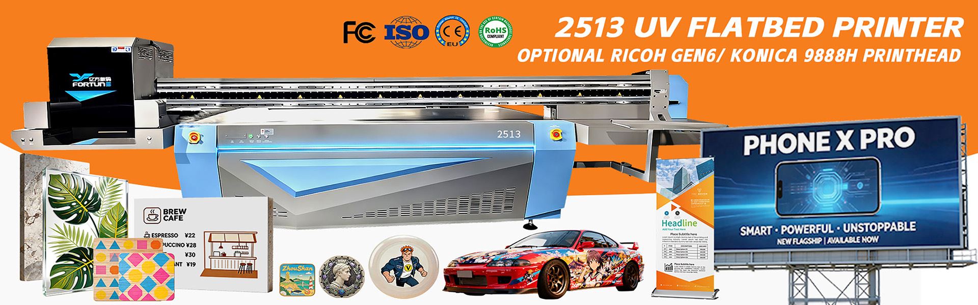FORTUNE-2513-UV-Flatbed-Printer
